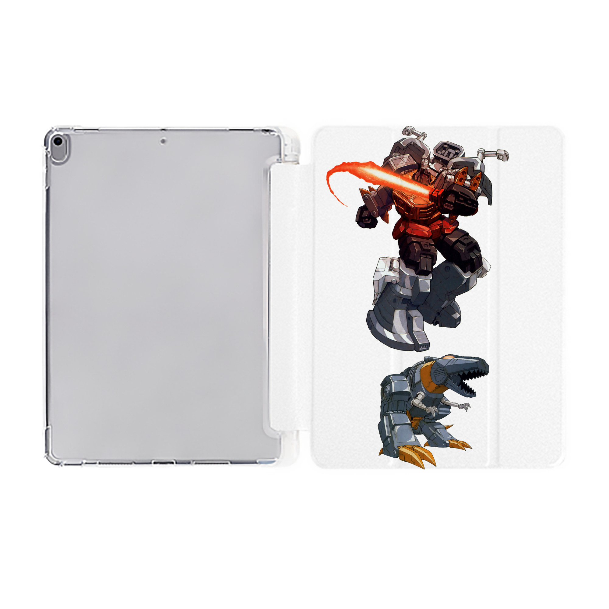 （画像用）  IPad ケース ペン収納付き 三つ折りスタンド PUレザー×シリコン 対応機種9.5/10.5/10.9インチ